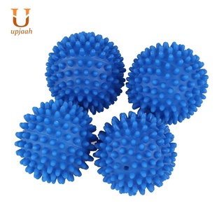 4 bolas de secado reutilizables azules, bola suavizante de tela