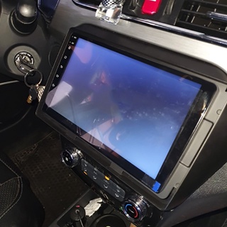 fascia de coche de 9 pulgadas doble din coche dvd fascias marco adaptador de audio adaptador facia panel panel para jac s2 2015 - 2018 (9)