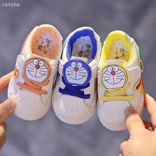 Primavera y otoño 0-2 años de edad bebé de suela suave zapatos de niño de dibujos animados de los niños solo zapatos de niños y niñas anti-gota zapatos de niño zapatos
