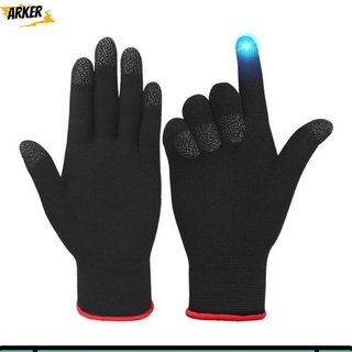 Ak Gaming guantes de pantalla táctil Unisex cálido transpirable Ultra-delgado 5 dedos antideslizante guantes a prueba de sudor