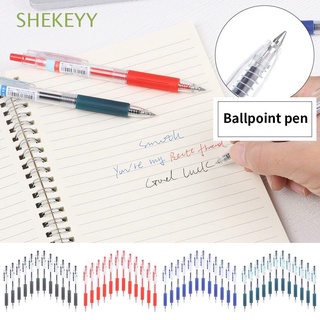 SHEKEYY 12 Pzs Bolígrafos De Estilo Push-type Para Oficina/Pluma De Gel Tipo Examen/Escritura/Suministros Escolares/Bolígrafo Multicolor