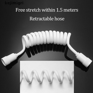 [kejimigri] abs portátil bidé pulverizador conjunto adaptador de mano soporte herramientas de limpieza de inodoro [kejimigri] (8)