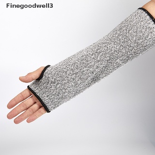 finegoodwell3 1pc nivel 5 hppe resistente al corte anti-punción protección de trabajo manga de brazo modish