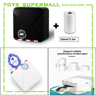 Impresora informática-negro y blanco Bluetooth portátil Mini impresora instantánea de fotos para diario diario creación de regalo de los niños, para iOS