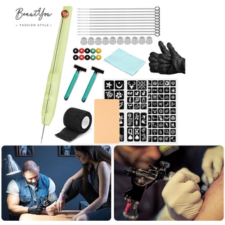 Nuevo Kit de plumas de tatuaje para principiantes/Kit de maquillaje/herramientas de maquillaje/Kit de tatuajes de mano