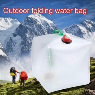 mere plegable contenedor de agua hervidor de agua bolsa de agua de camping botella de picnic al aire libre grifo grande plegable equipo de camping (8)