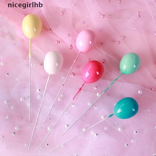 [I] Balloons Cupcake Picks Happy Birthday Cake Toppers For Wedding Party Decor [HOT]