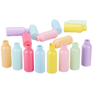UTA 50ml botella de plástico vacía Spray botella dulce Macaron agua tóner almacenamiento cosmético contenedor aleatorio (4)