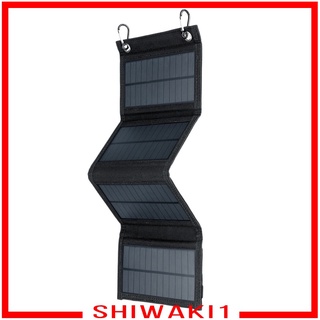 [SHIWAKI1] 20w Panel Solar plegable estación de energía al aire libre Camping senderismo cargador de teléfono (5)
