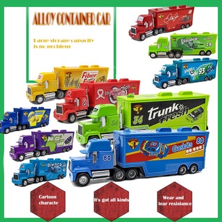 disney pixar cars - coche de juguete para niños, modelo kesun storm uncle mac, camión de aleación