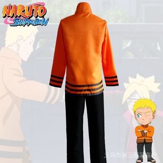 WOWAnime Naruto Uzumaki 7th Hokage Cosplay Disfraz De Halloween Uniforme C88M12