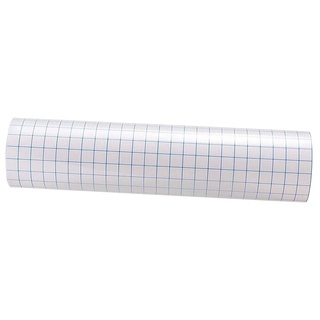 cinta de transferencia transparente de rollo de 12"x3.28 pies con rejilla para cinta adhesiva de transferencia de vinilo (1)