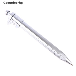 [gooutdoorhg] caliper bolígrafo multifunción pluma de tinta de gel pluma vernier pinza rodillo pluma venta caliente