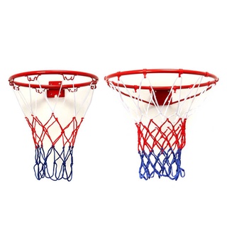 en venta 32cm/45cm baloncesto aro red anillo montado en la pared al aire libre y interior cesta colgante