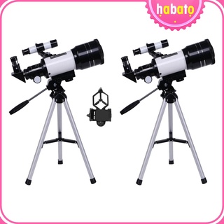 (yate) Set De telescopio/foco astronomico con tripié Para Astronomy 150x F30070