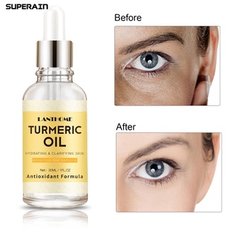 superain 30ml esencia facial hidratante regordeta piel no irritante aceite de cúrcuma poro retráctil esencia facial para la belleza