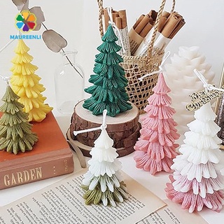 molde de silicona para árbol de navidad, decoración de navidad, molde de pastel, bricolaje, creativo, aromaterapia, cera, utensilios para hornear