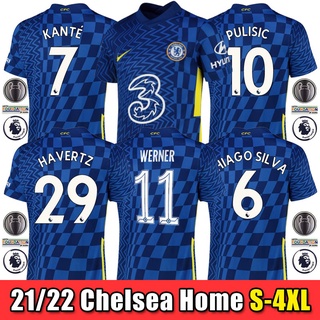 Chelsea Home talla S-4XL camisa 2021-2022 fútbol 21/22 manga corta hombre fans jersey