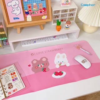 Alcanfor alfombrilla de ratón suave grande lindo oso conejo ordenador teclado almohadilla mesa alfombra decoración de escritorio (9)