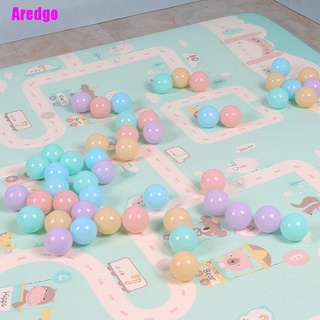 [Aredgo] Divertido 100/200 pelota colorida de plástico suave océano bola bebé niños natación Pit piscina juguetes