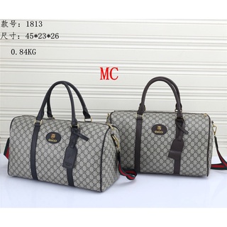 Gucci_Hot Outdoor Packs Duffel cuero genuino mujeres y hombres bolsas de viaje bolsa de viaje bolsa de equipaje (1)