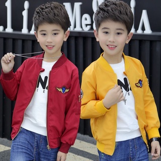 Chaqueta para niños2021Primavera y otoño nuevo uniforme de béisbol coreano de los niños de moda cortavientos de moda niños adolescentes camisetas
