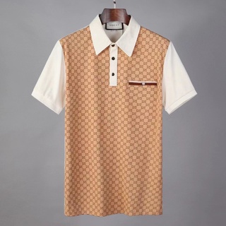 New_GUCCI-Camiseta De Algodón De Lujo Para Hombre , GG supreme , polo , S-XXXL V1991 (1)