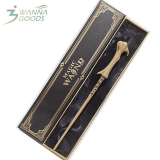 voldemort metal iron core hp hermione magic wand stick elegante caja de embalaje