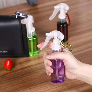 60ml Colorful key chain beauty spray bottle /transparent Facial moisturizing container bottle /Household small Hand Sanitizer Portable Moisture Atomizer bottle