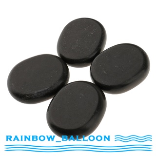 Juego De 4 piezas De piedras negras grandes Para Spas/masaje (1)