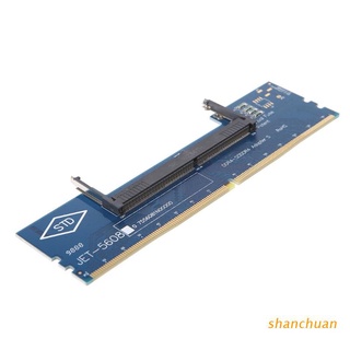 shan Portátil DDR4 RAM A Escritorio Adaptador De Tarjeta Probador De Memoria SO DIMM DDR4 Convertidor