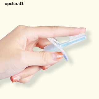 [upcloud1] Cepillo de dientes de silicona suave para niños, cepillo de dientes Oral, diseño de dientes, Boutique