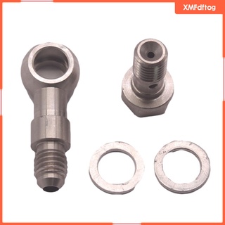 Steel Banjo Bolt Fittings M10x1.5 mm to 4AN +1.8mm For Mitsubishi TD04L, TD05H