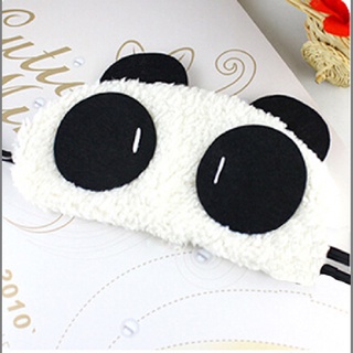 vczuaty 2014 encantadora panda máscaras de sueño cara panda máscara de ojos dormir venda de ojos cubierta de siesta cl