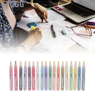 Ffggg 18 pzs marcador acrílico brillante duradero colorido No tóxico sin olor DIY Doodle pluma de Color de agua (6)