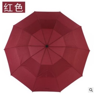 [8/18] paraguas super grande de diez capas de doble cara anti-rollover tres veces parasol