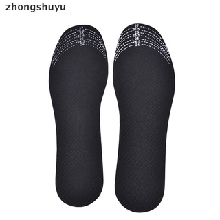 (hotsale) Bamboo Charcoal Deodorant Cushion Foot Inserts Shoe Pads Insole {bigsale}