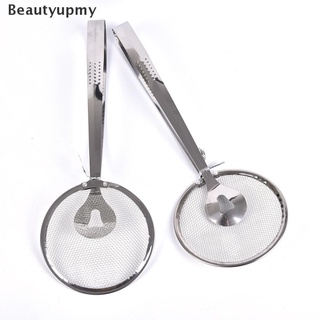 [beautyupmy] cuchara con clip multifuncional de acero inoxidable colador de aceite filtro de frenado caliente