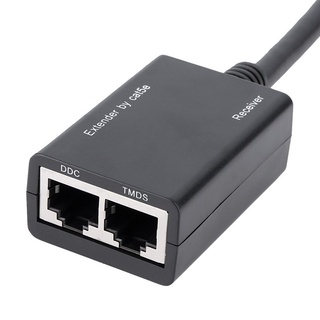 HDMI-compatible Over RJ45 CAT5e CAT6 UTP LAN Ethernet Balun Extender Repeater