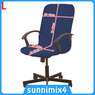 (venta Caliente) funda para silla De oficina lavable removible protector De asiento silla decoración del hogar