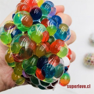 SUPLOVE Glowing Ball Stress Relief Ceiling Squash Globbles Decompression Toy Target (5)