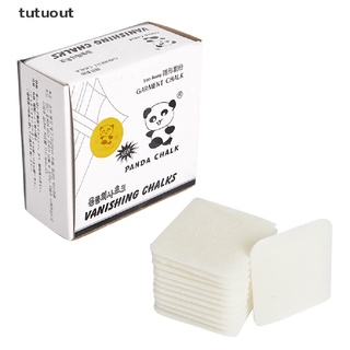 tutuout 50 unids/caja panda ropa tiza sastre tiza invisible polvo rascador tiza cl