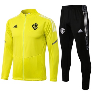 2021 2022 brasil internacional equipo de fútbol amarillo ropa deportiva traje de entrenamiento jersey chaqueta conjunto