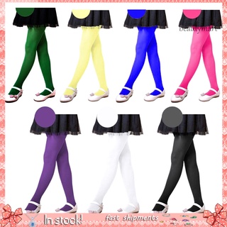 Bwz_Kids - medias de Color caramelo para niñas, medias de Ballet, medias de baile