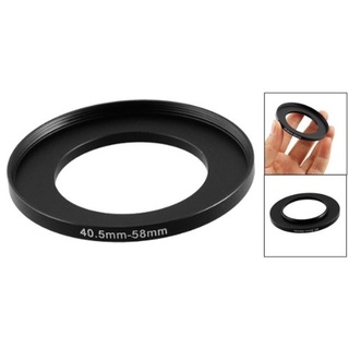sodial (r) adaptador de anillo de filtro de metal para reparar 40.5 mm-58 mm