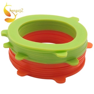 Rubber Seals for Glass Jars,Silicone Gaskets Canning Seals Replace Airtight Sealing Lids Rings for Canning Jar