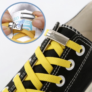 al 1 par de cordones magnéticos de bloqueo elástico creativo rápido sin lazo cordones de zapatos niños adultos unisex zapatillas de deporte cordones