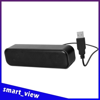 Smart View Store - altavoz portátil para ordenador, Mini altavoz, barra de sonido pequeña alimentada por USB con sonido de alta calidad, portátil Plug and Play (1)