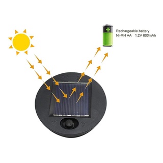 Cajas De Almacenamiento De Batería Solar De Repuesto Para Exteriores Caliente C3E2 Luz LED Césped Y1R4 (9)