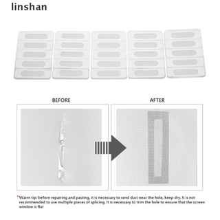 [linshan] 5/25/50PCS Screen Repair Tape Window Door Waterproof Patch Anti-Insect Mosquito [HOT] (1)